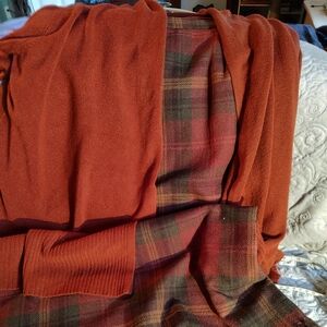 BNNU Rust Skirt/Sweater Set
